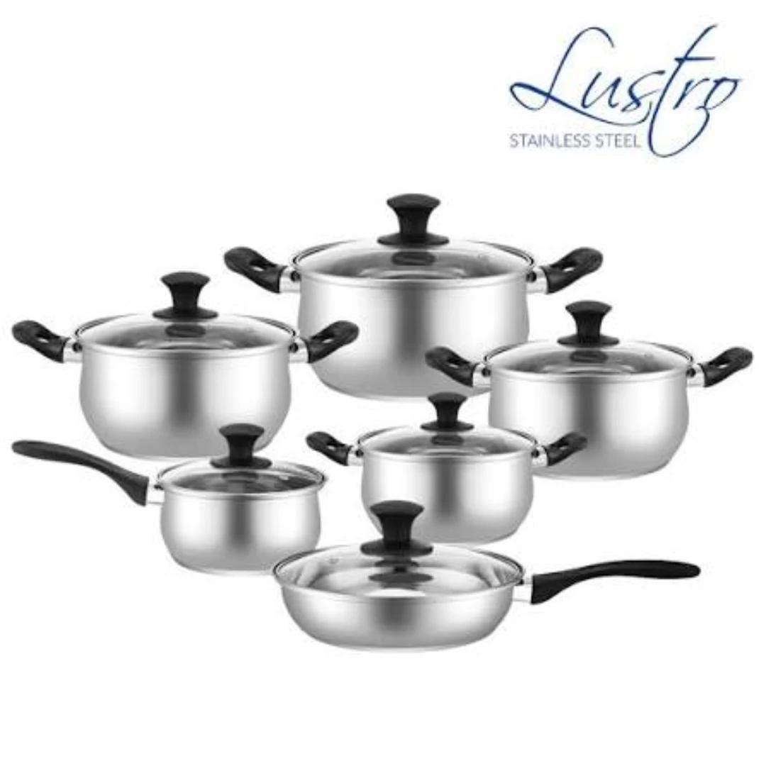 Stainless Kitchen Ware Set (6 pc)